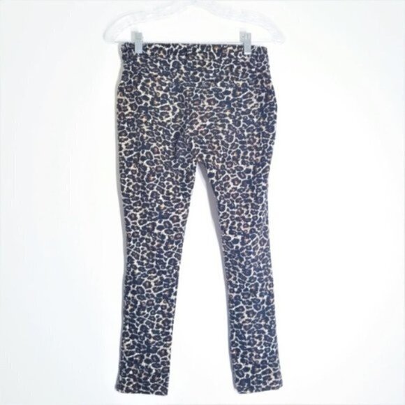 4/$25 Memoi Leopard Print Leggings Small - Picture 2 of 5